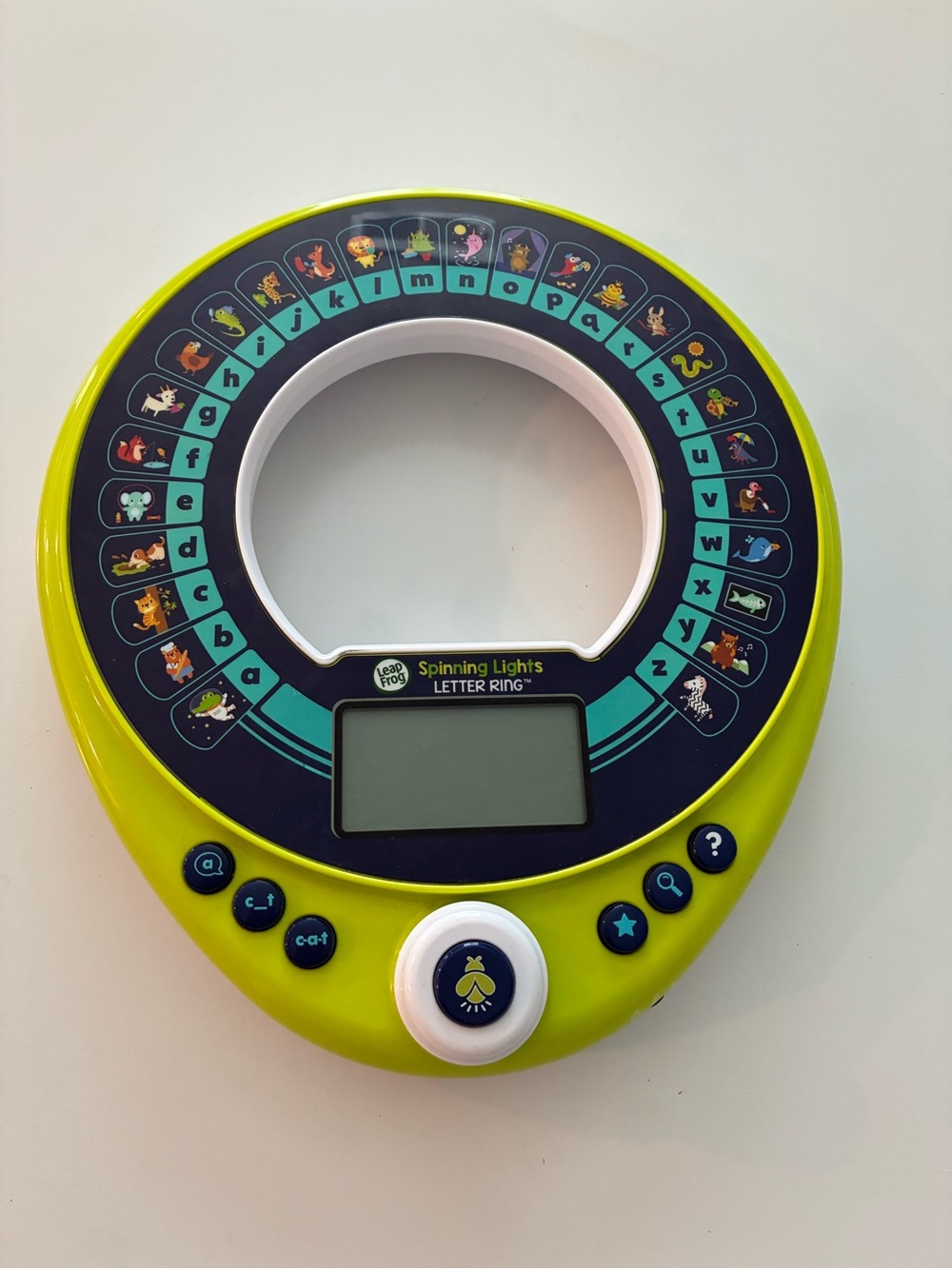 LeapFrog Spinning Lights Letter Ring - Green
